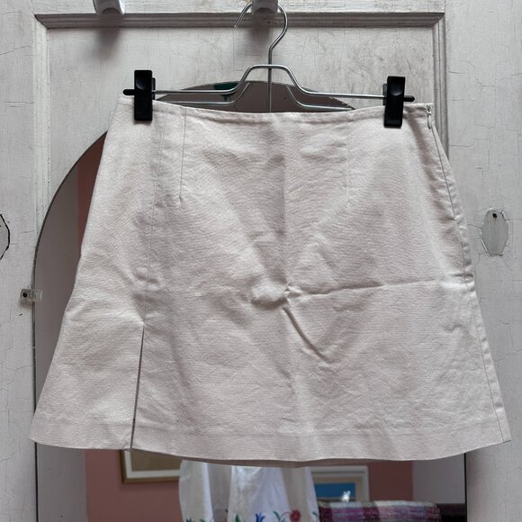 Djerf Avenue Must Have Mini Skirt Sand - Picture 3 of 8